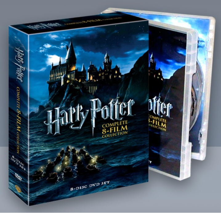 Full set of 8 Harry Potter DVDs Stock Photo - Alamy