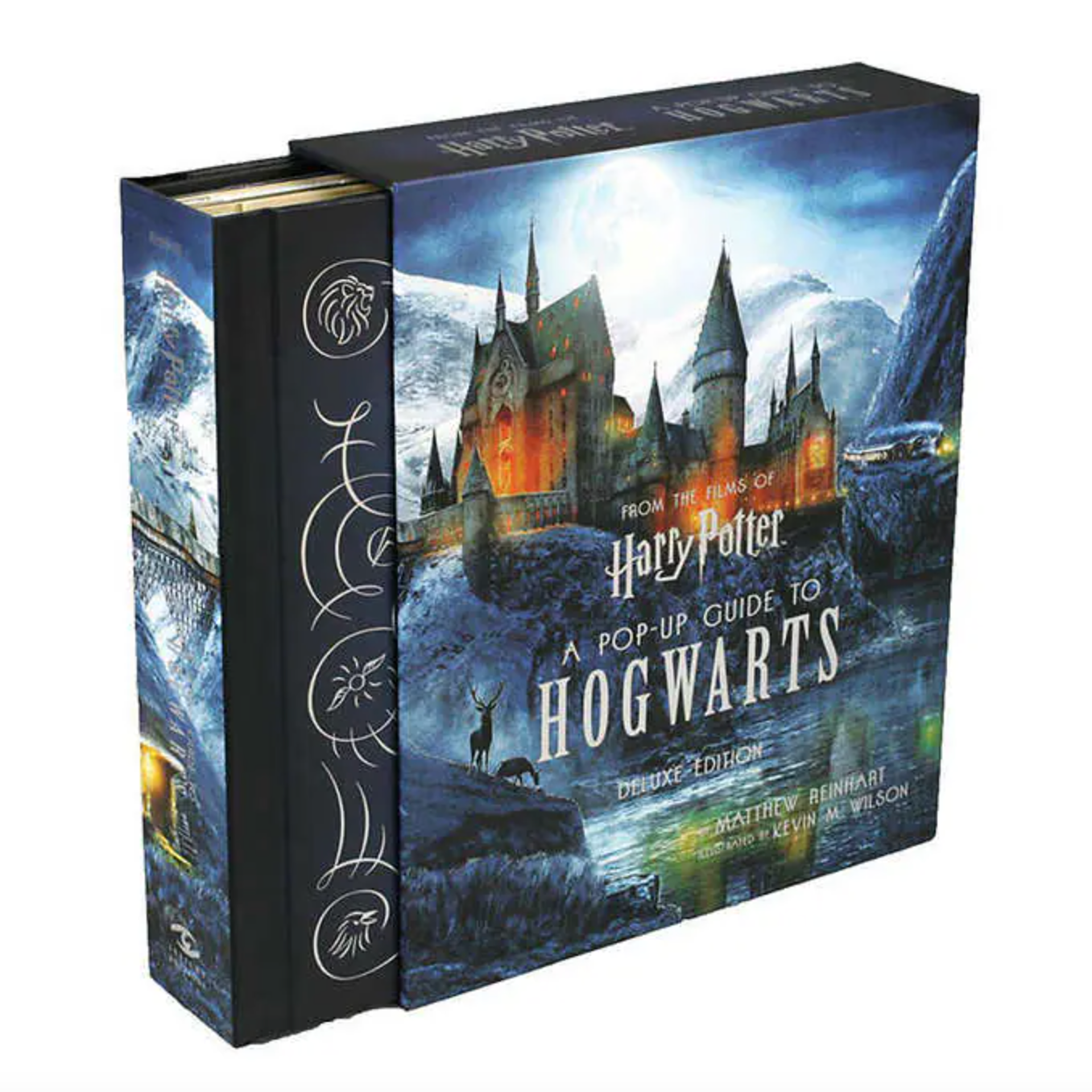 A Pop-Up Guide to Hogwarts: From the Films of Harry Potter SIGNED BY  REINHART & WILSON, Matthew REINHART