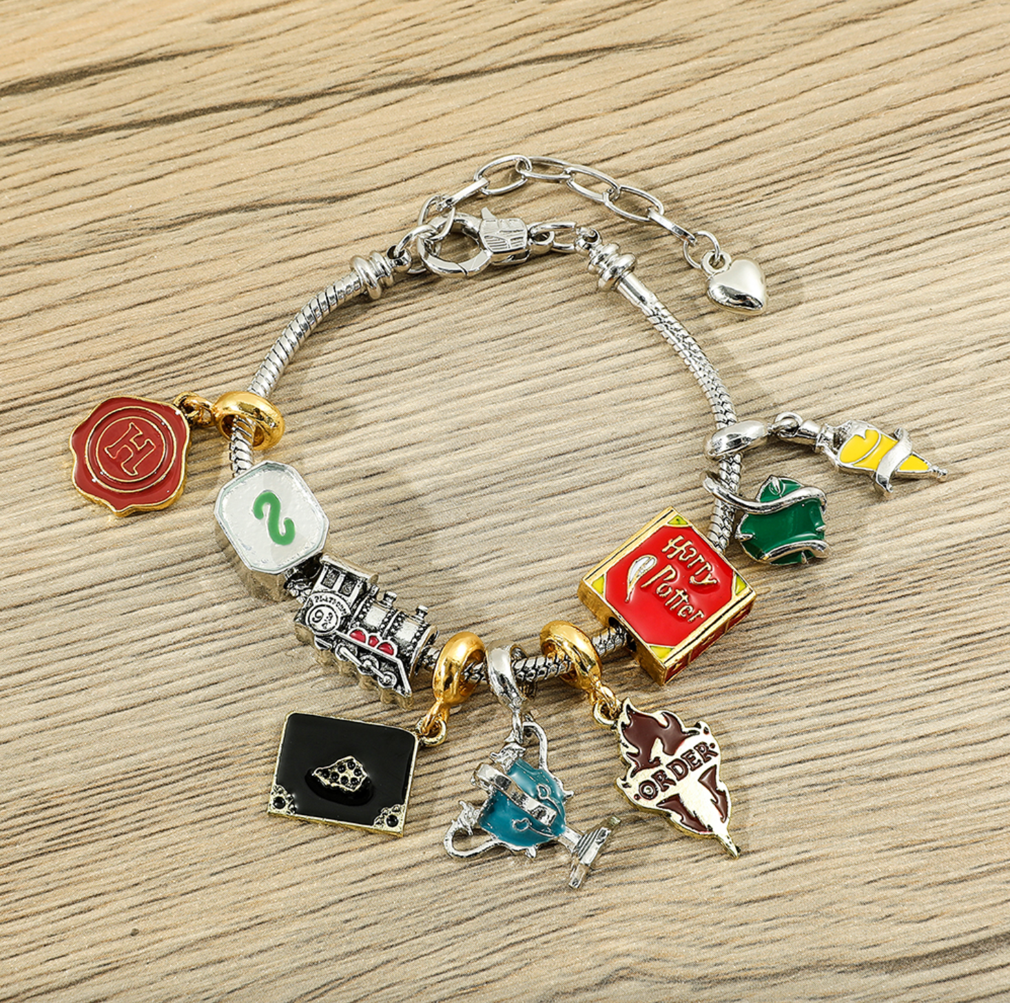 Harry Potter Collection Charm Set For Pandora  Charm set, Pandora bracelet  charms, Harry potter collection