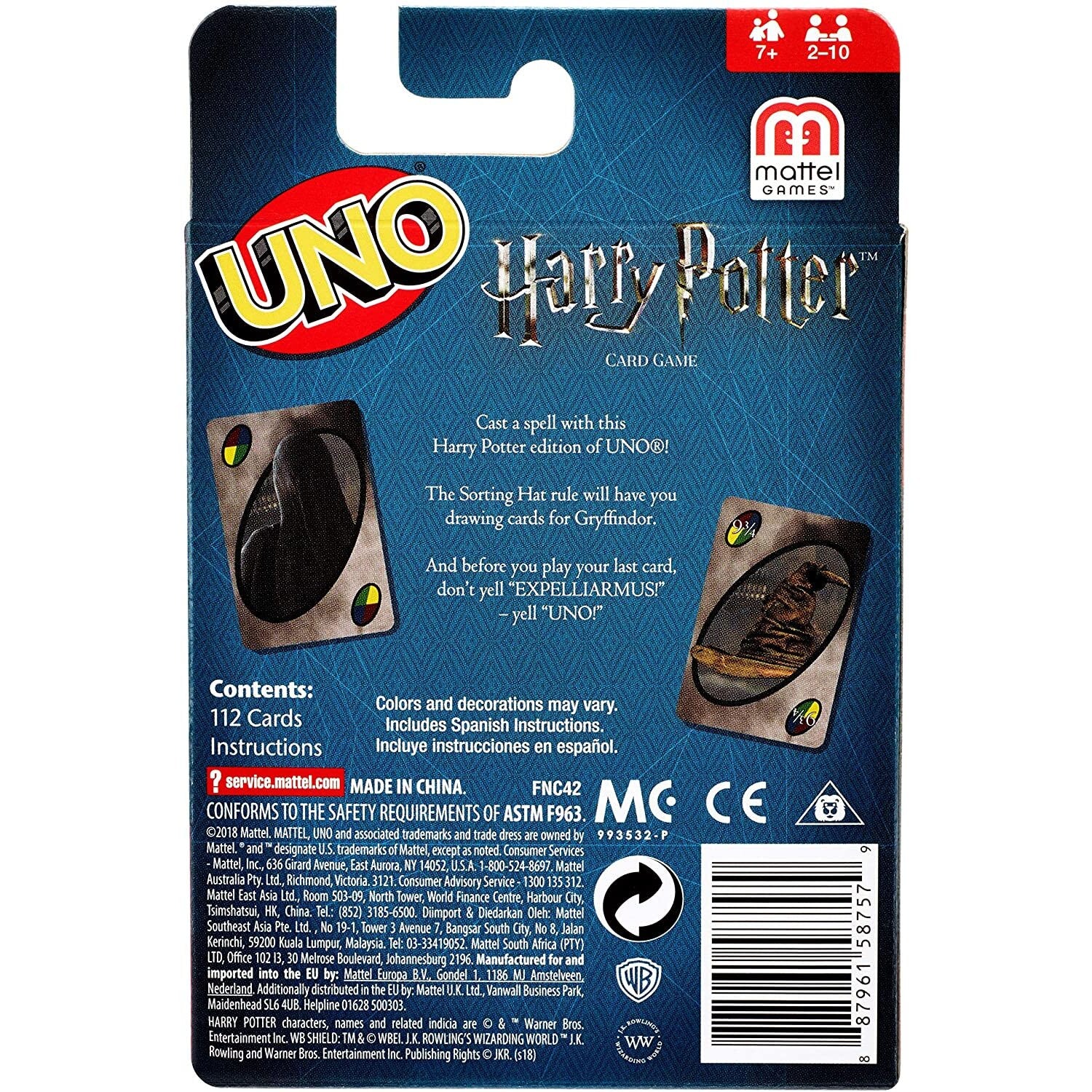 Harry Potter Uno