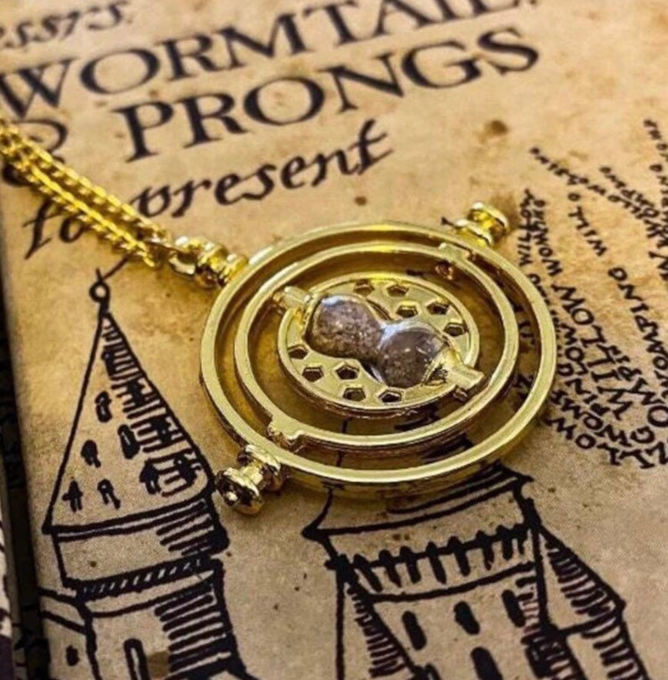  The Carat Shop Official Harry Potter Silver Plated Charm Set  Including Chocolate Frog, Glasses & Time Turner Charms HP0077: Clothing,  Shoes & Jewelry