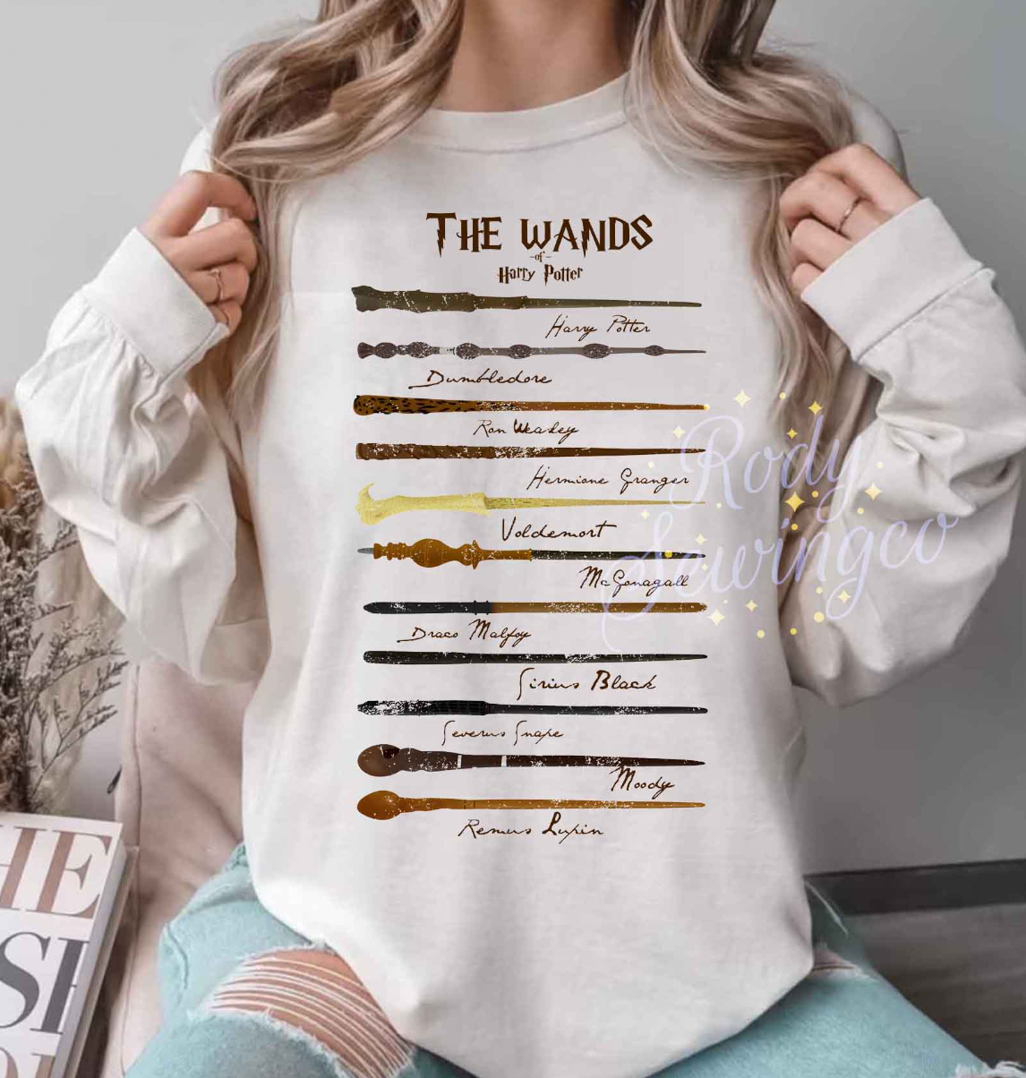 Harry Potter The Wands Sweatshirts